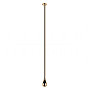 Gessi Goccia Излив потолочный для раковины, высота под заказ, цвет: warm bronze PVD 33799#735