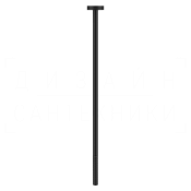 Gessi 316 Intreccio Излив потолочный для раковины, высота под заказ, цвет: matte black 54196#299