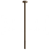 Gessi 316 Intreccio Излив потолочный для раковины, высота под заказ, цвет: coffee bronze brushed PVD 54196#761