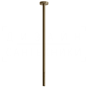 Gessi 316 Intreccio Излив потолочный для раковины, высота под заказ, цвет: deep bronze brushed PVD 54196#791