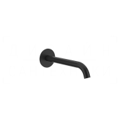Gessi 316 Излив настенный для раковины, длина под заказ, цвет: matte black 54210#299