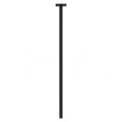 Gessi 316 Meccanica Излив потолочный для раковины, высота под заказ, цвет: matte black 54296#299