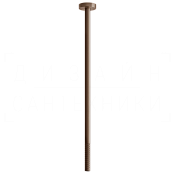 Gessi 316 Meccanica Излив потолочный для раковины, высота под заказ, цвет: copper brushed PVD 54296#708