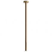 Gessi 316 Meccanica Излив потолочный для раковины, высота под заказ, цвет: warm bronze brushed PVD 54296#726