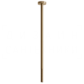 Gessi 316 Trame Излив потолочный для раковины, высота под заказ, цвет: warm bronze brushed PVD 54396#726