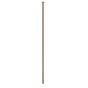 Gessi Inciso Излив потолочный для раковины, высота под заказ, цвет: copper PVD 58299#030