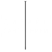 Gessi Inciso Излив потолочный для раковины, высота под заказ, цвет: black metal PVD 58299#706