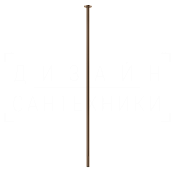 Gessi Inciso Излив потолочный для раковины, высота под заказ, цвет: copper brushed PVD 58299#708
