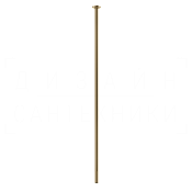 Gessi Inciso Излив потолочный для раковины, высота под заказ, цвет: warm bronze brushed PVD 58299#726