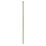 Gessi Inciso Излив потолочный для раковины, высота под заказ, цвет: brushed brass PVD 58299#727