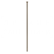 Gessi Inciso Излив потолочный для раковины, высота под заказ, цвет: coffee bronze brushed PVD 58299#761