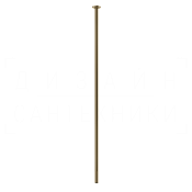 Gessi Inciso Излив потолочный для раковины, высота под заказ, цвет: deep bronze brushed PVD 58299#791