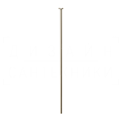 Gessi Anello Излив потолочный для раковины, высота под заказ, цвет: finox brushed nickel 63499#149
