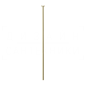 Gessi Anello Излив потолочный для раковины, высота под заказ, цвет: brushed brass PVD 63499#727
