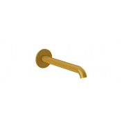 Gessi Origini Излив настенный для раковины, длина под заказ, цвет: glossy ocra 66104#277