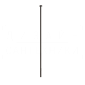 Gessi Incastri Излив потолочный для раковины 160 см, цвет: black metal brushed PVD 75099#707