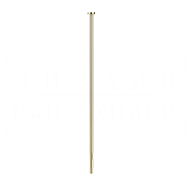 Gessi Incastri Излив потолочный для раковины 160 см, цвет: brass PVD 75099#710