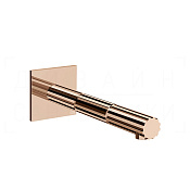 Gessi Incastri Излив настенный для раковины 19,7 см, цвет: copper PVD 75102#030