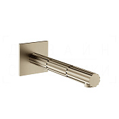 Gessi Incastri Излив настенный для раковины 19,7 см, цвет: finox brushed nickel 75102#149