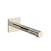 Gessi Incastri Излив настенный для раковины 19,7 см, цвет: nickel PVD 75102#720