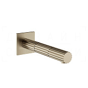 Gessi Incastri Излив настенный для ванны 18 см, цвет: finox brushed nickel 75103#149
