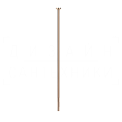 Gessi Incastri Излив потолочный для раковины, высота под заказ, цвет: copper PVD 75199#030