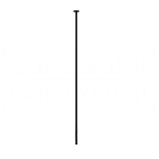 Gessi Incastri Излив потолочный для раковины, высота под заказ, цвет: matte black 75199#299