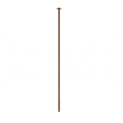 Gessi Incastri Излив потолочный для раковины, высота под заказ, цвет: copper brushed PVD 75199#708