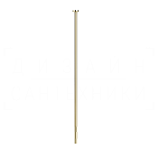 Gessi Incastri Излив потолочный для раковины, высота под заказ, цвет: brass PVD 75199#710