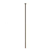 Gessi Incastri Излив потолочный для раковины, высота под заказ, цвет: coffee bronze brushed PVD 75199#761