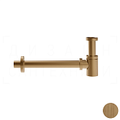 Gessi Сифон для биде бутылочный G 1 1/4, цвет: antique brass 01375#713