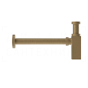 Gessi Сифон для раковины бутылочный G 1 1/4, цвет: antique brass 01410#713