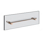 Gessi Incastri Полотенцедержатель для крепления на стекло 35 см, цвет: copper PVD 75511#030