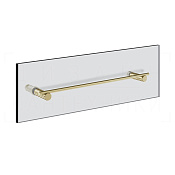 Gessi Incastri Полотенцедержатель для крепления на стекло 35 см, цвет: brushed brass PVD 75511#727