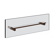 Gessi Incastri Полотенцедержатель для крепления на стекло 35 см, цвет: dark bronze 75511#845