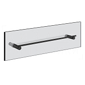 Gessi Incastri Полотенцедержатель для крепления на стекло 50 см, цвет: matte black 75513#299
