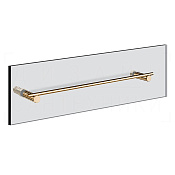 Gessi Incastri Полотенцедержатель для крепления на стекло 50 см, цвет: warm bronze PVD 75513#735