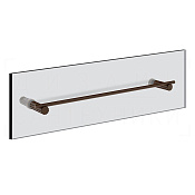 Gessi Incastri Полотенцедержатель для крепления на стекло 50 см, цвет: dark bronze 75513#845