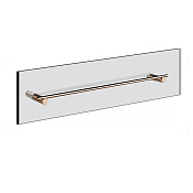 Gessi Incastri Полотенцедержатель для крепления на стекло 65 см, цвет: copper PVD 75515#030
