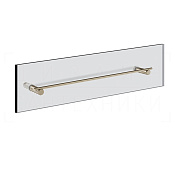 Gessi Incastri Полотенцедержатель для крепления на стекло 65 см, цвет: finox brushed nickel 75515#149