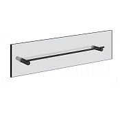 Gessi Incastri Полотенцедержатель для крепления на стекло 65 см, цвет: matte black 75515#299