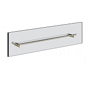 Gessi Incastri Полотенцедержатель для крепления на стекло 65 см, цвет: nickel PVD 75515#720