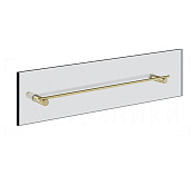 Gessi Incastri Полотенцедержатель для крепления на стекло 65 см, цвет: brushed brass PVD 75515#727