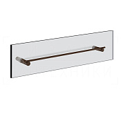 Gessi Incastri Полотенцедержатель для крепления на стекло 65 см, цвет: dark bronze 75515#845