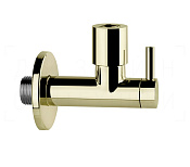 Gessi Запорный кран-фильтр под раковину с подводом воды на 1/2, вывод 3/8, цвет: brass PVD 01411#710