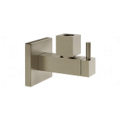 Gessi Запорный кран-фильтр под раковину с подводом 1/2, вывод 3/8, цвет: finox brushed nickel 01412#149