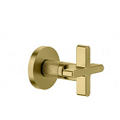 Gessi Inciso Запорный вентиль для термостата, внешняя часть, цвет: gold brushed 58363#716
