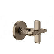 Gessi Inciso Запорный вентиль для термостата, внешняя часть, цвет: coffee bronze brushed PVD 58363#761