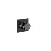 Gessi Incastri Запорный вентиль для термостата, внешняя часть, цвет: black metal PVD 75364#706