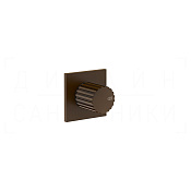 Gessi Incastri Запорный вентиль для термостата, внешняя часть, цвет: dark bronze 75364#845
